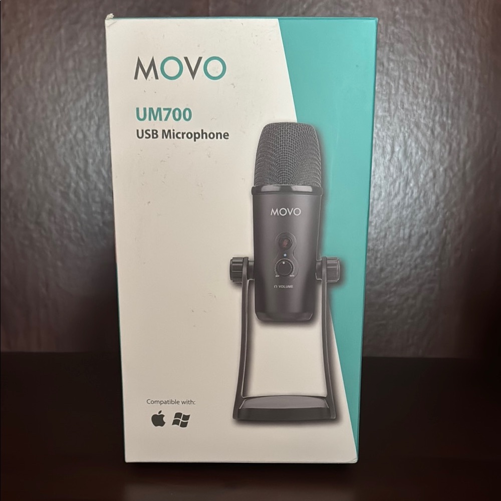 OVO Black USB Microphone for Computers